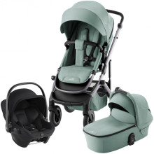 Коляска 3 в 1 Britax Roemer Smile 5Z автокресло Baby-Safe Core