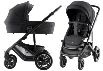 Коляска 2 в 1 Britax Roemer Smile 5Z Style Carbon Black