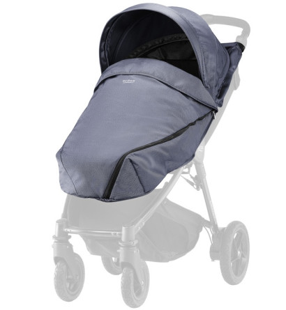 Капор и накидка Britax Roemer для коляски B-Agile/ B-Motion 4 Plus Blue Denim